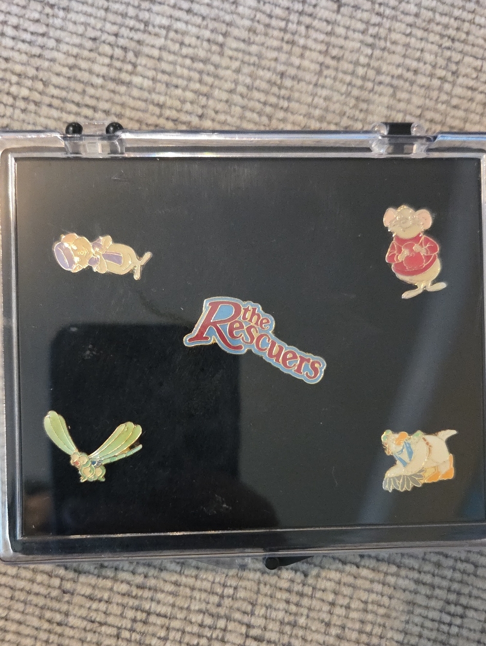 1999 Disney Rescuera Collectors Pin Set